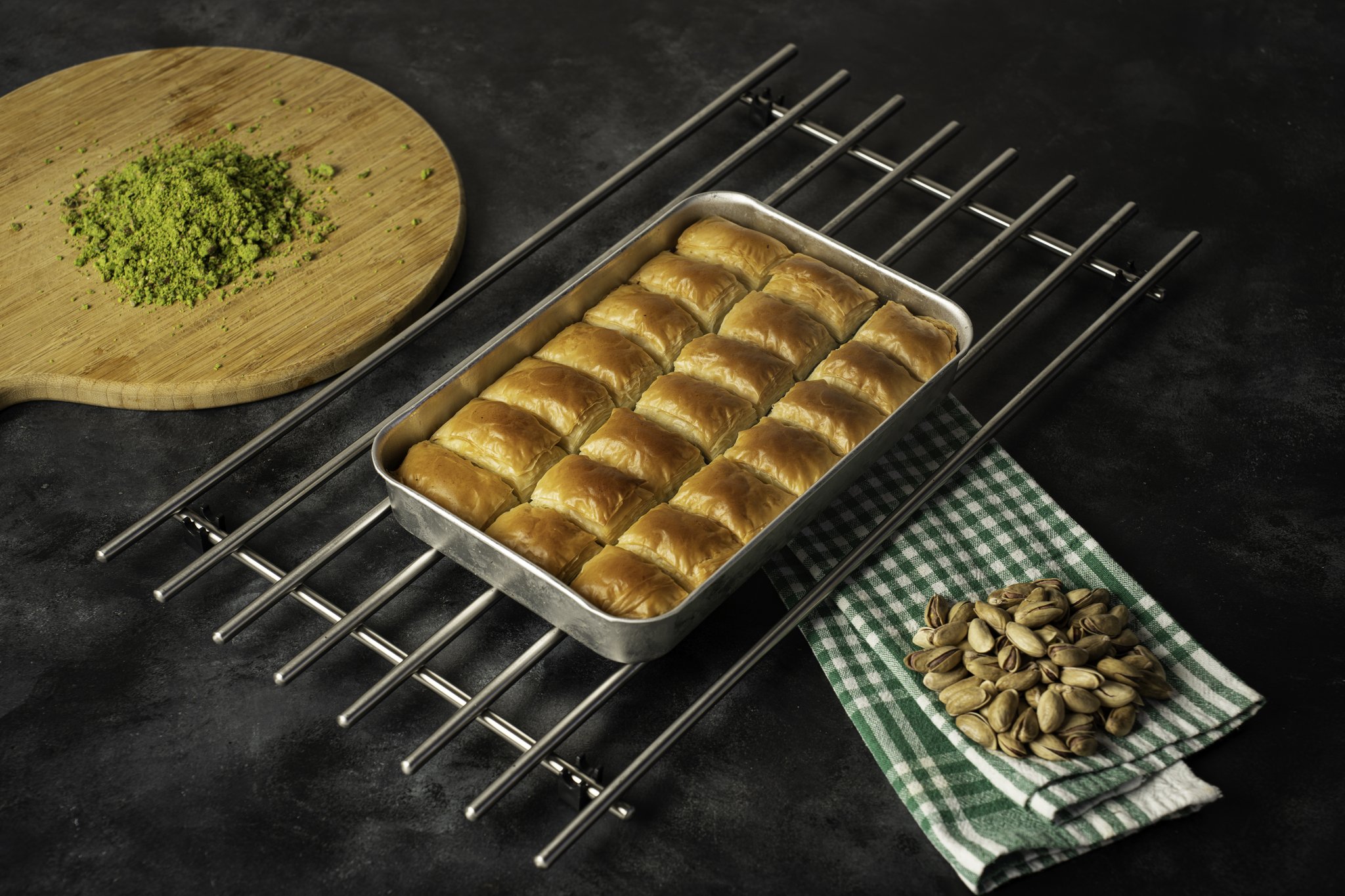 Fıstıklı Baklava (Çiğ)
