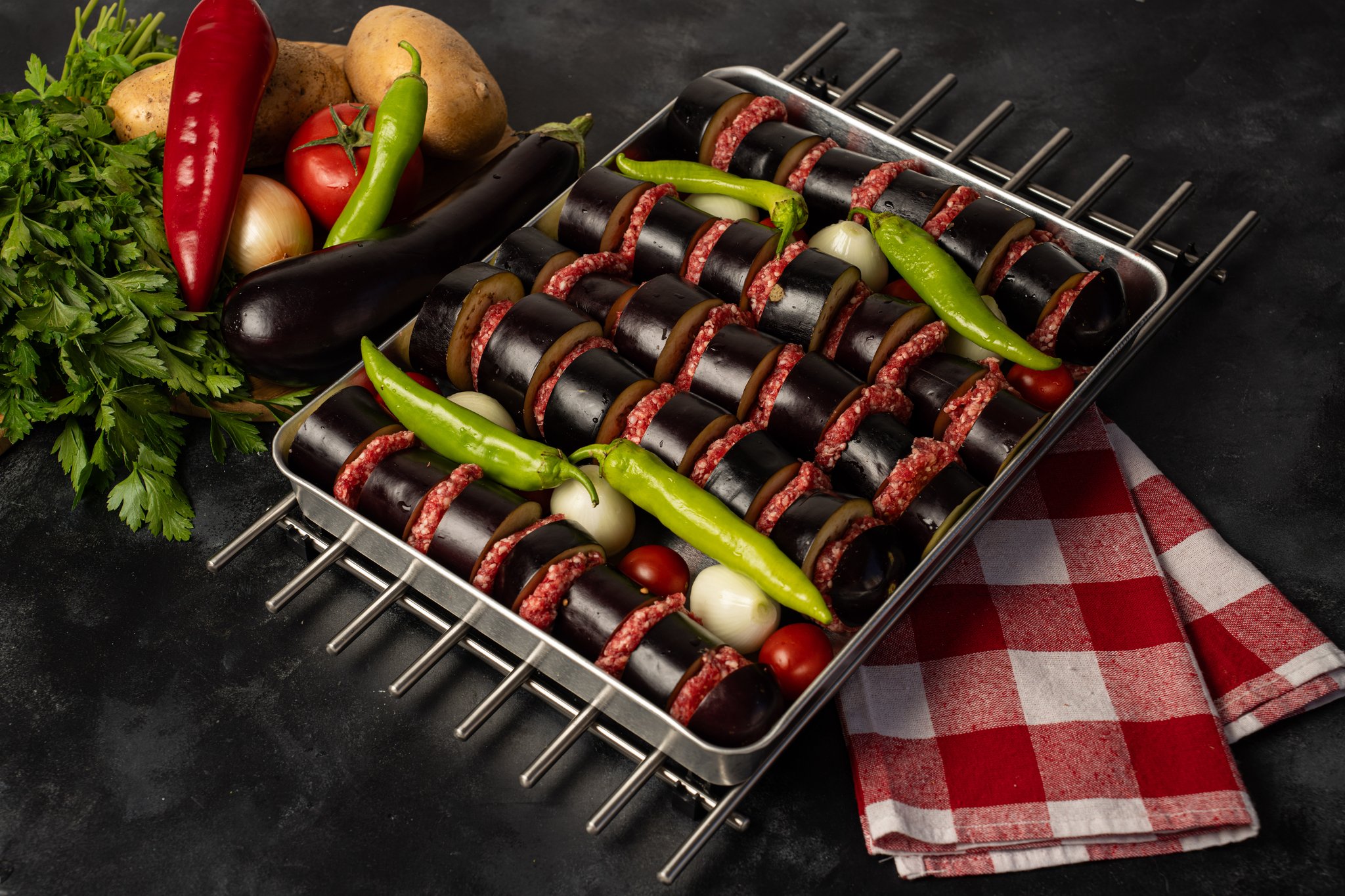 Patlıcan Kebabı (Çiğ) görsel 4